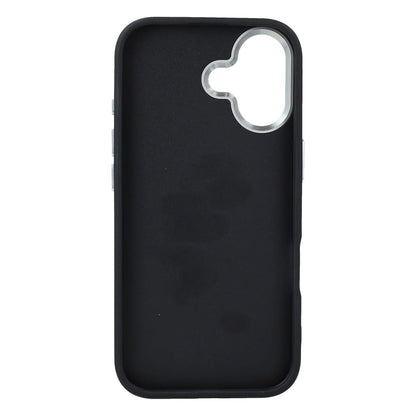 Hülle für Apple iPhone 17, Guess, Big 4G Logo Classic, Schwarz Silbern