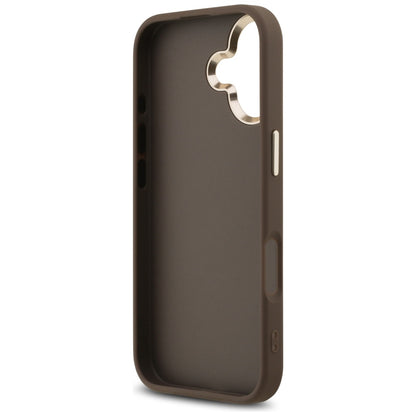 Case for Apple iPhone 17, Guess, Big 4G Logo Classic, Golden Brown