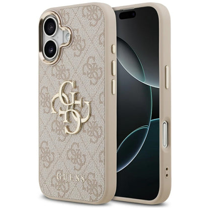Hülle für Apple iPhone 17, Guess, Big 4G Logo Classic, Roségold