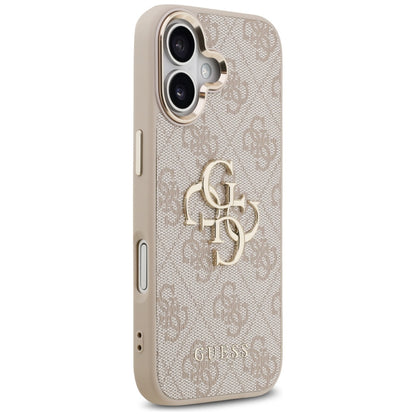 Hülle für Apple iPhone 17, Guess, Big 4G Logo Classic, Roségold