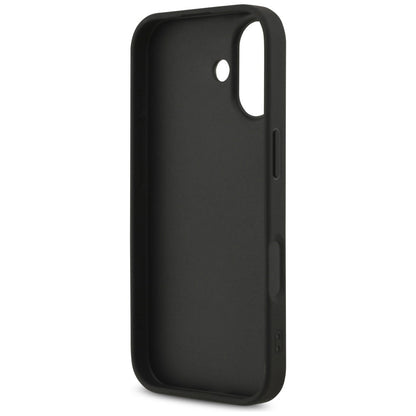 Case for Apple iPhone 17, Guess, Fixed Glitter Big 4G, Black
