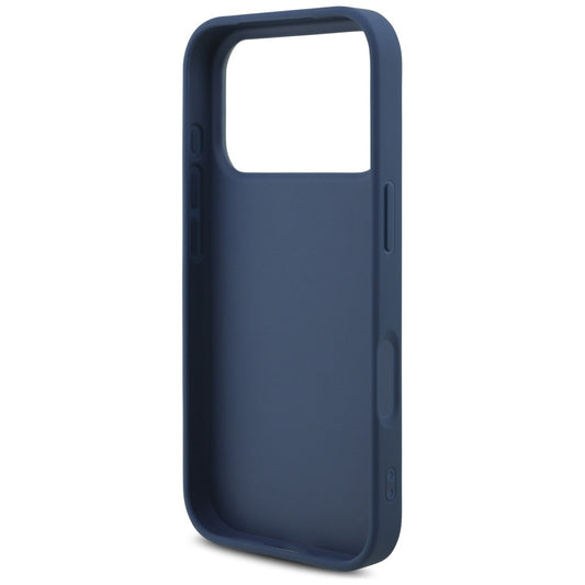 Étui pour Apple iPhone 17 Pro, Guess, 4G Big Logo, Bleu