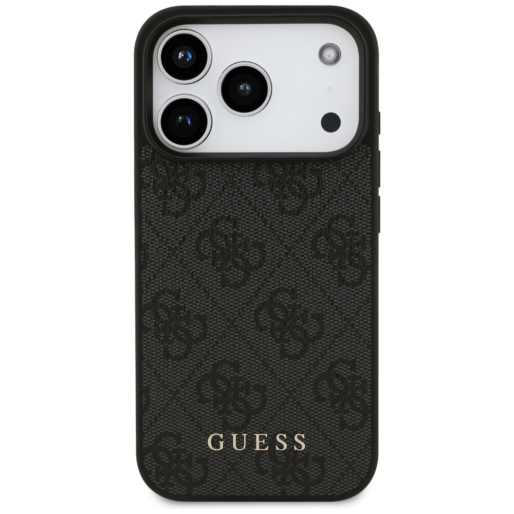 Étui pour Apple iPhone 17 Pro, Guess, 4G Classic, Noir