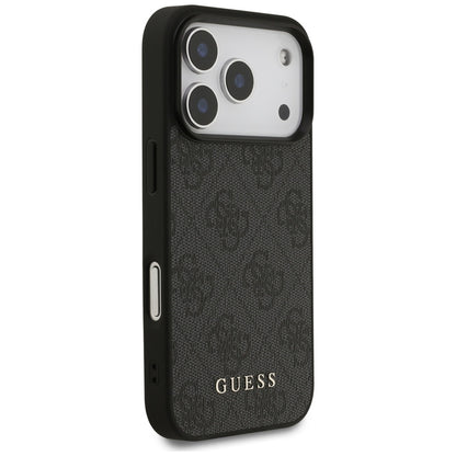 Étui pour Apple iPhone 17 Pro, Guess, 4G Classic, Noir