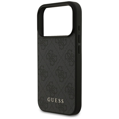 Étui pour Apple iPhone 17 Pro, Guess, 4G Classic, Noir