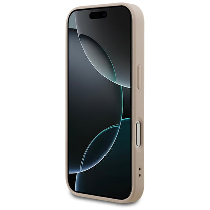 Hülle für Apple iPhone 17 Pro, Guess, 4G Classic, Rosa