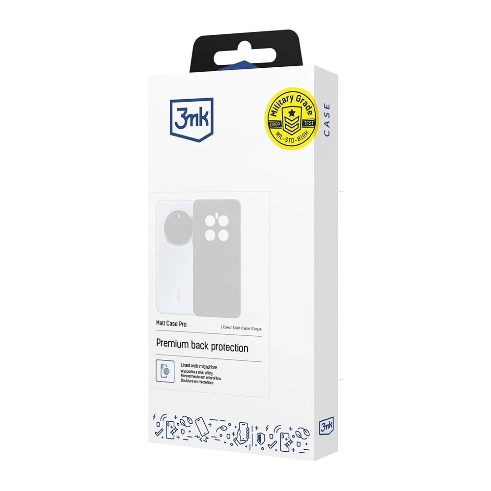 Étui pour Apple iPhone 17 Pro Max, 3MK, Matt Pro, Noir