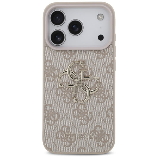 Case for Apple iPhone 17 Pro Max, Guess, 4G Big Logo, Pink