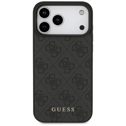 Étui pour Apple iPhone 17 Pro Max, Guess, 4G Classic, Noir