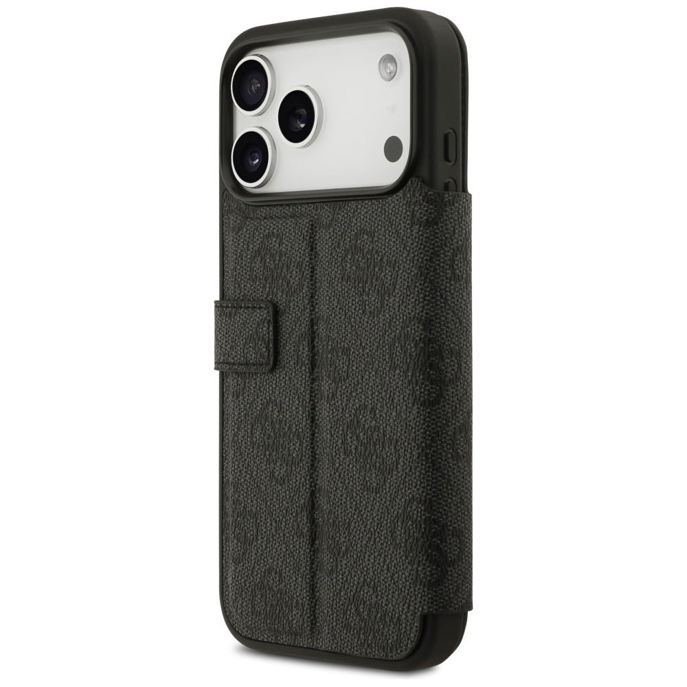 Étui pour Apple iPhone 17 Pro Max, Guess, Logo Métal 4G, Noir