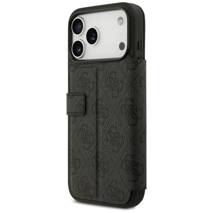 Étui pour Apple iPhone 17 Pro Max, Guess, Logo Métal 4G, Noir