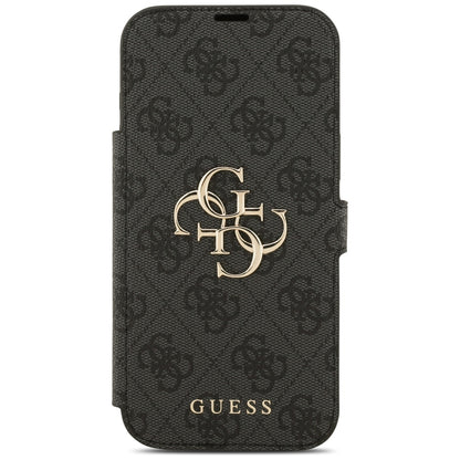 Étui pour Apple iPhone 17 Pro Max, Guess, Logo Métal 4G, Noir