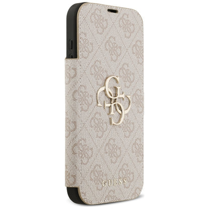 Hülle für Apple iPhone 17 Pro Max, Guess, 4G Metal Logo, Rosa