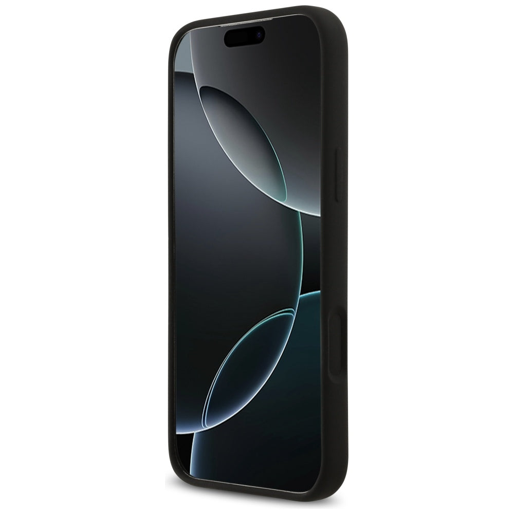 Case for Apple iPhone 17 Pro Max, Guess, Big 4G Script, Black