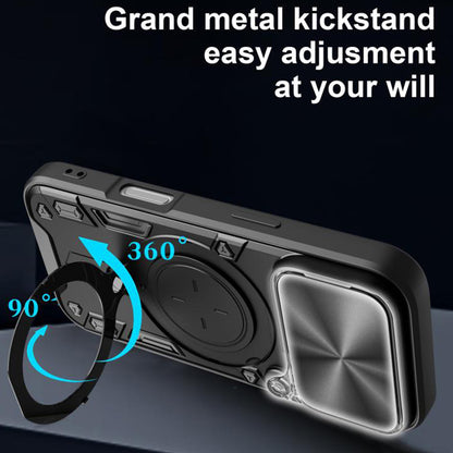 Étui pour Apple iPhone 17 Pro Max, Techsuit, CamGuard Pro, Bleu