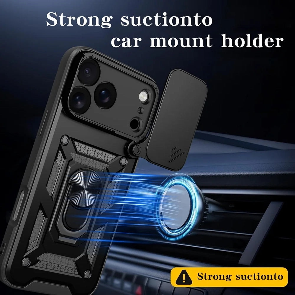 Étui pour Apple iPhone 17 Pro Max, Techsuit, CamShield, Vert