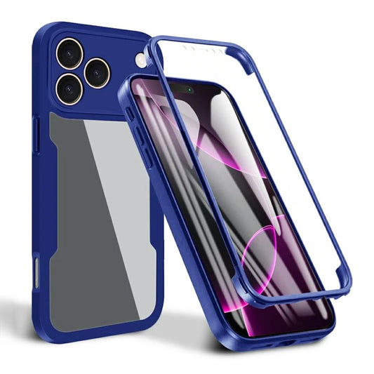 Étui pour Apple iPhone 17 Pro Max, Techsuit, ColorVerse 360, Bleu