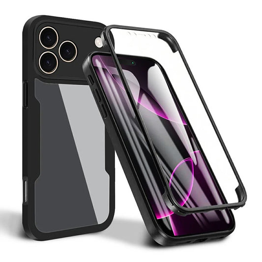 Étui pour Apple iPhone 17 Pro Max, Techsuit, ColorVerse 360, Noir