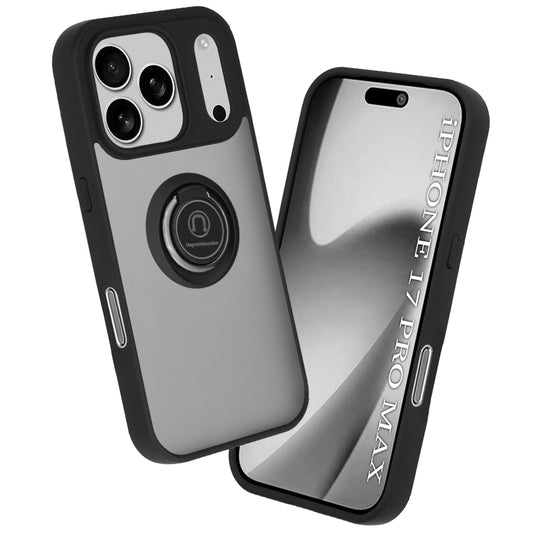 Étui pour Apple iPhone 17 Pro Max, Techsuit, Glinth, Noir