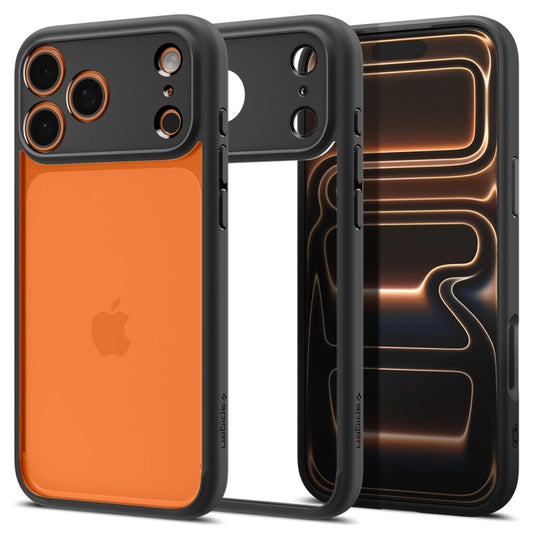 Case for Apple iPhone 17 Pro, Spigen, Ultra Hybrid, Matte Black