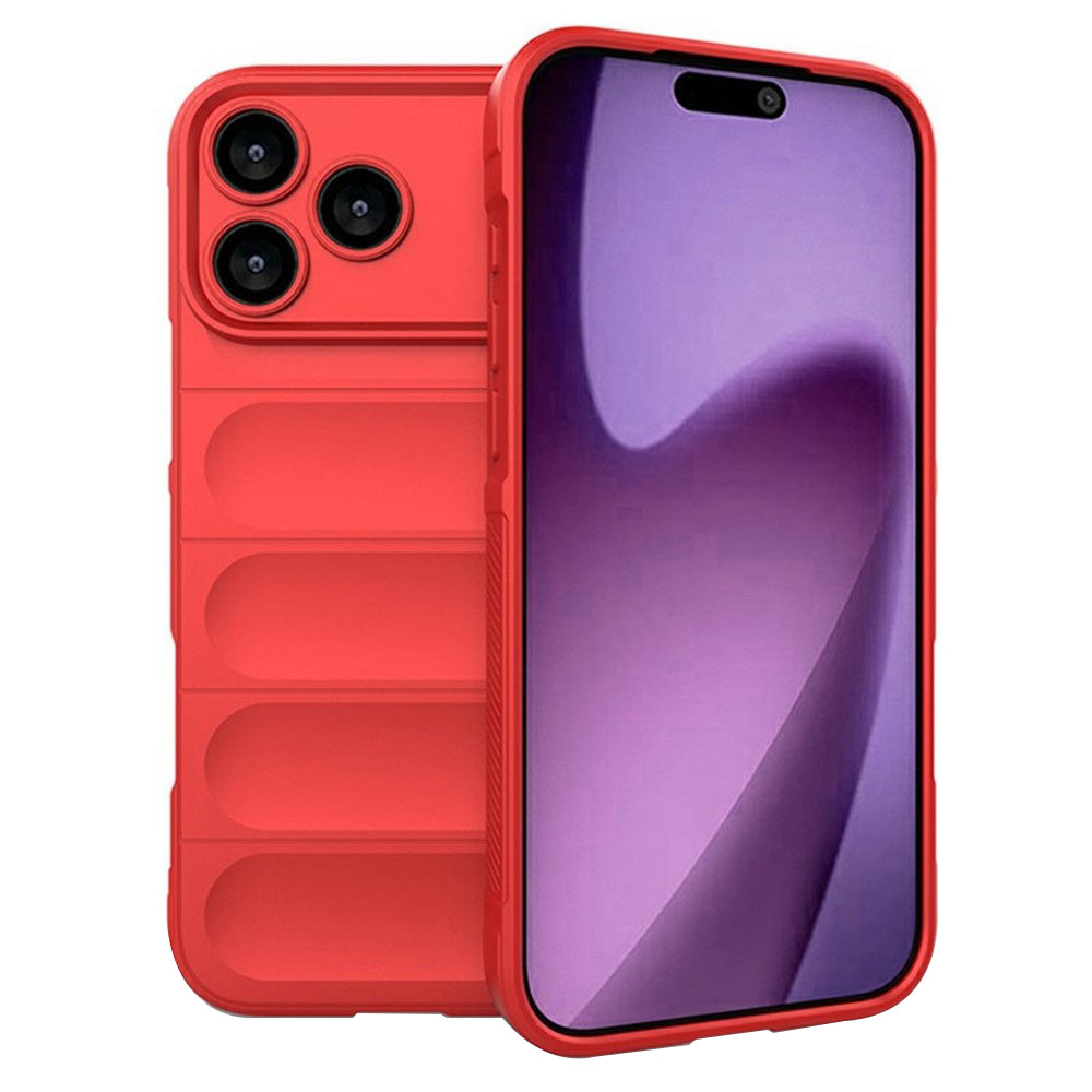 Hülle für Apple iPhone 17 Pro, Techsuit, Magic Shield, Rot