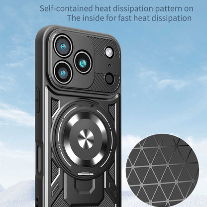Étui pour Apple iPhone 17 Pro, Techsuit, RuggedCam, Bleu