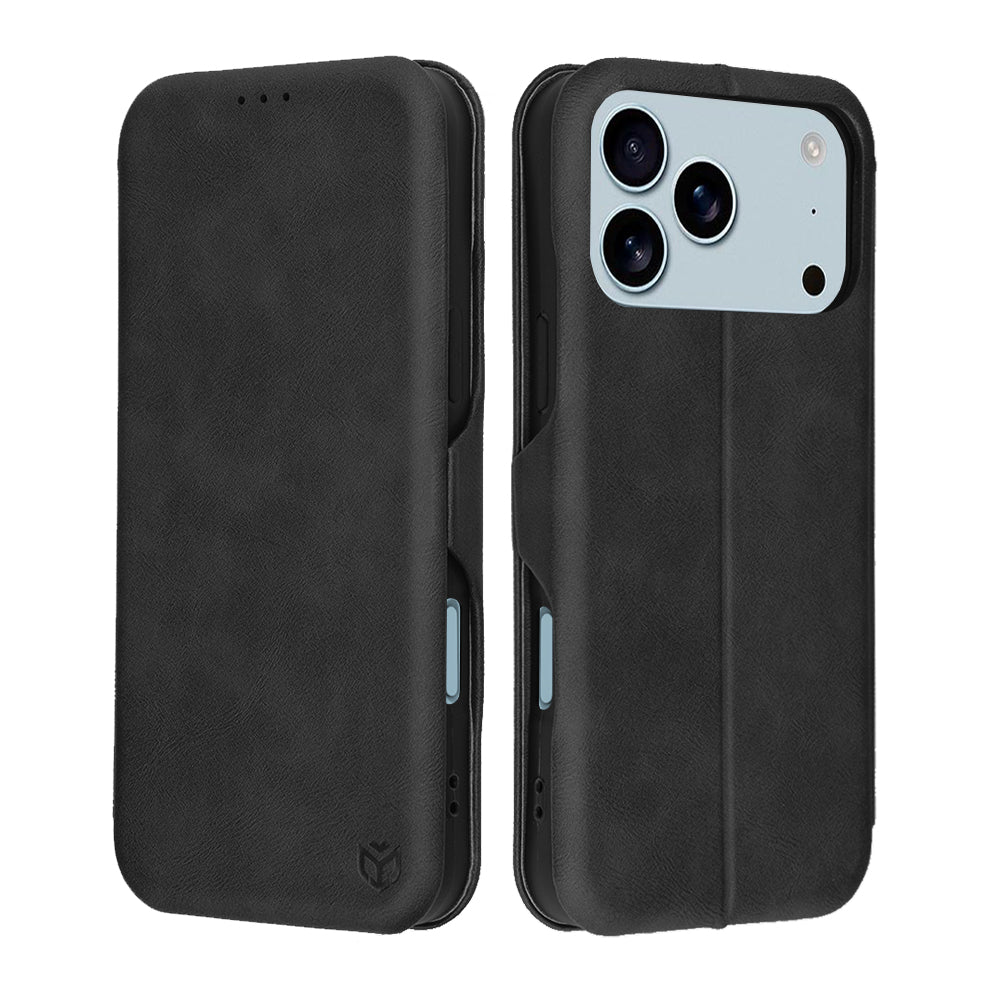 Étui pour Apple iPhone 17 Pro, Techsuit, Safe Wallet Plus, Noir