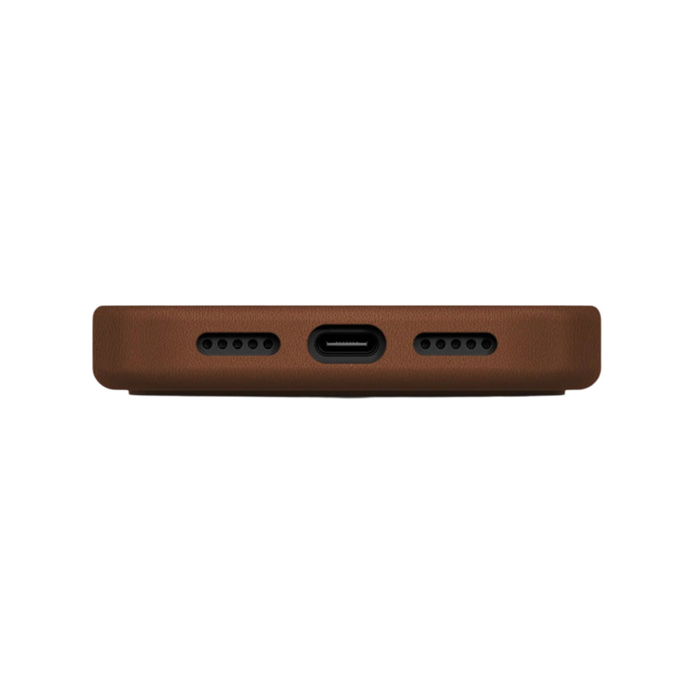 Étui pour Apple iPhone 17 Pro, UNIQ, Lyden Leatherette, Marron