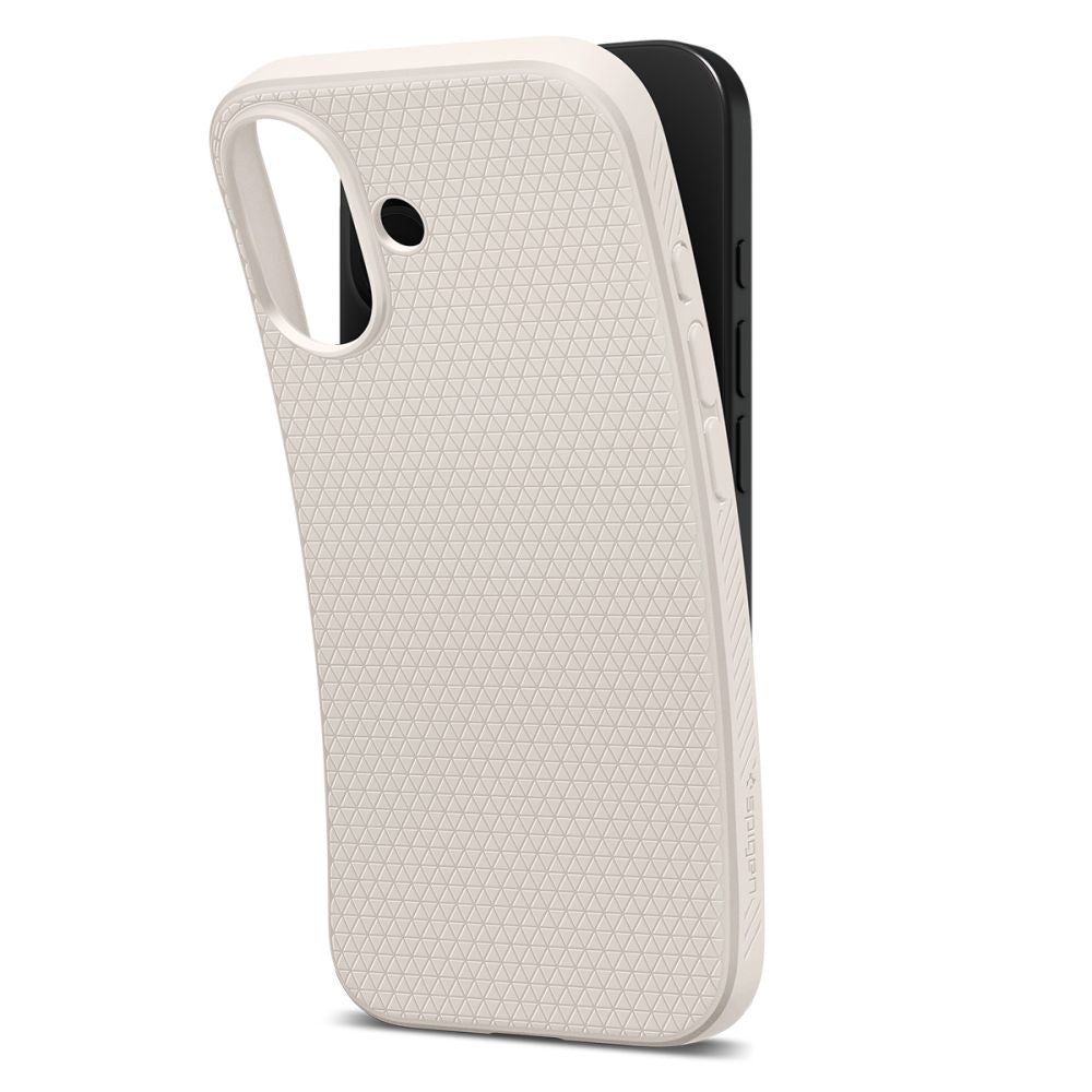 Étui pour Apple iPhone 17, Spigen, Liquid Air, Beige