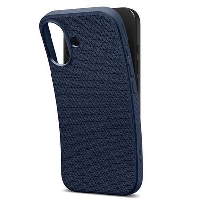 Hülle für Apple iPhone 17, Spigen, Liquid Air, Marineblau
