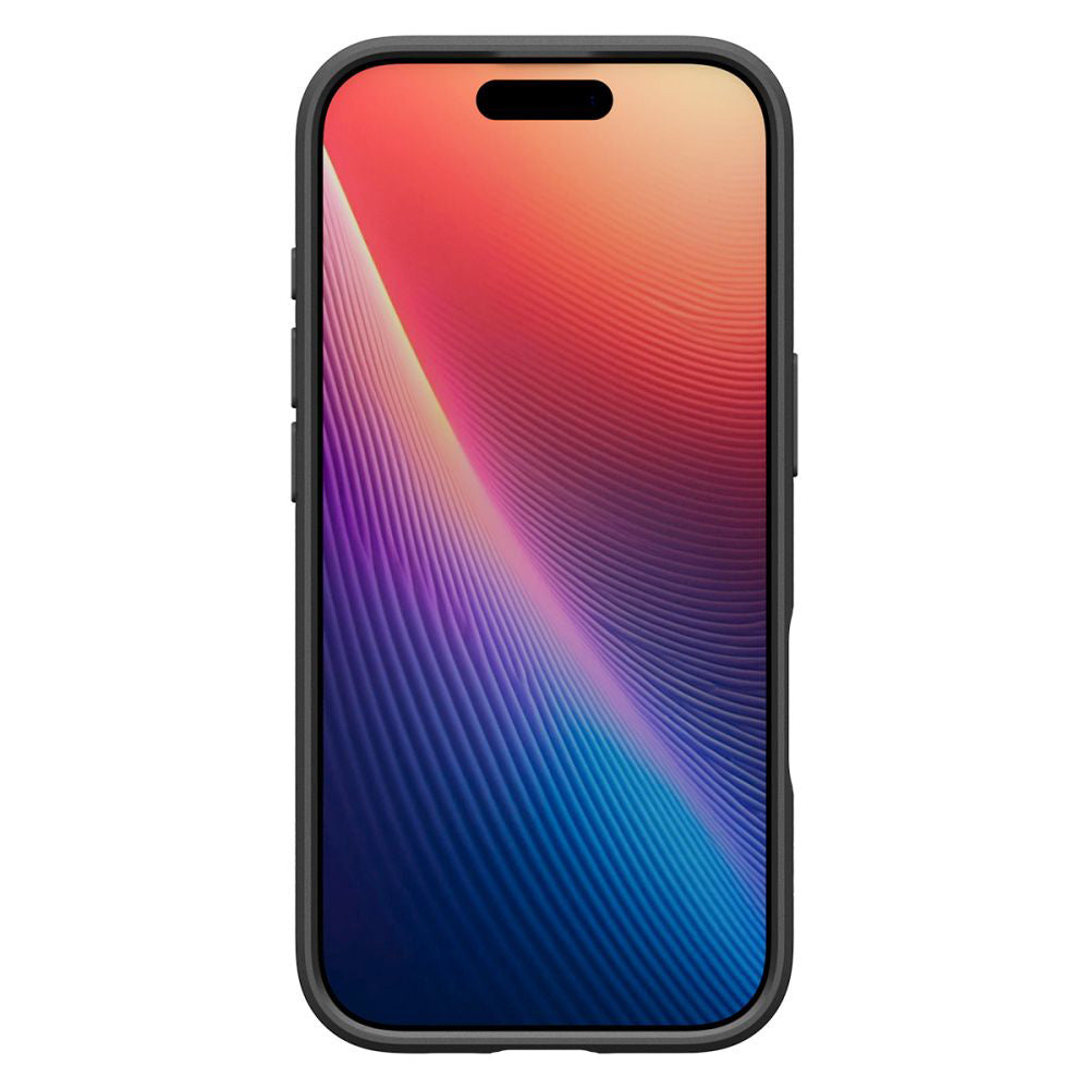 Hülle für Apple iPhone 17, Spigen, Liquid Air, Mattschwarz