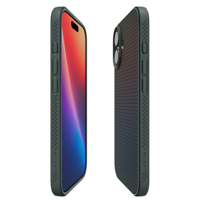 Étui pour Apple iPhone 17, Spigen, Liquid Air, Vert