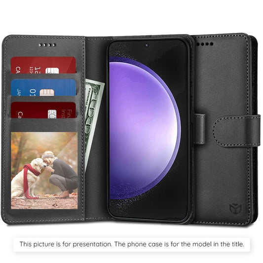 Étui pour Apple iPhone 17, Techsuit, Diary Book, Noir