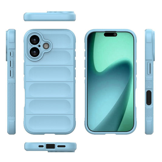 Hülle für Apple iPhone 17, Techsuit, Magic Shield, Blau