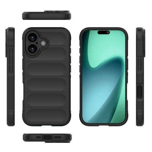 Hülle für Apple iPhone 17, Techsuit, Magic Shield, Schwarz