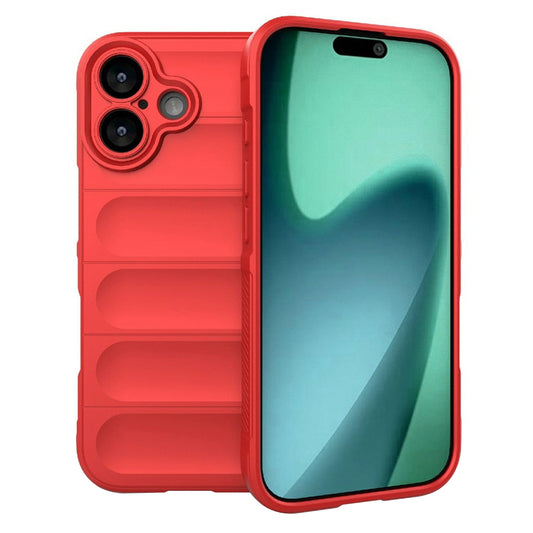 Hülle für Apple iPhone 17, Techsuit, Magic Shield, Rot