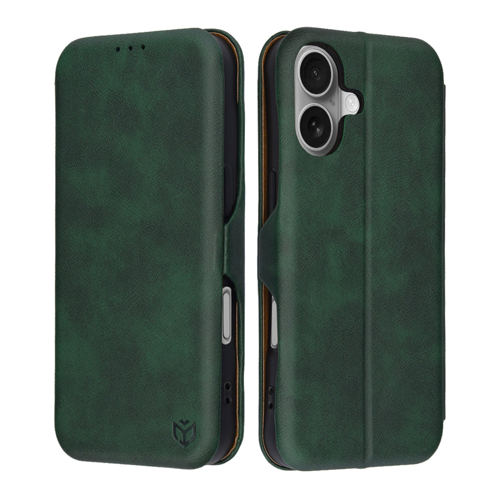 Étui pour Apple iPhone 17, Techsuit, Safe Wallet Plus, Vert