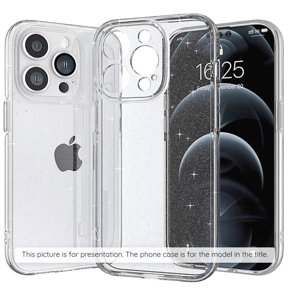 Étui pour Apple iPhone 17, Techsuit, SparkleSkin, Transparent