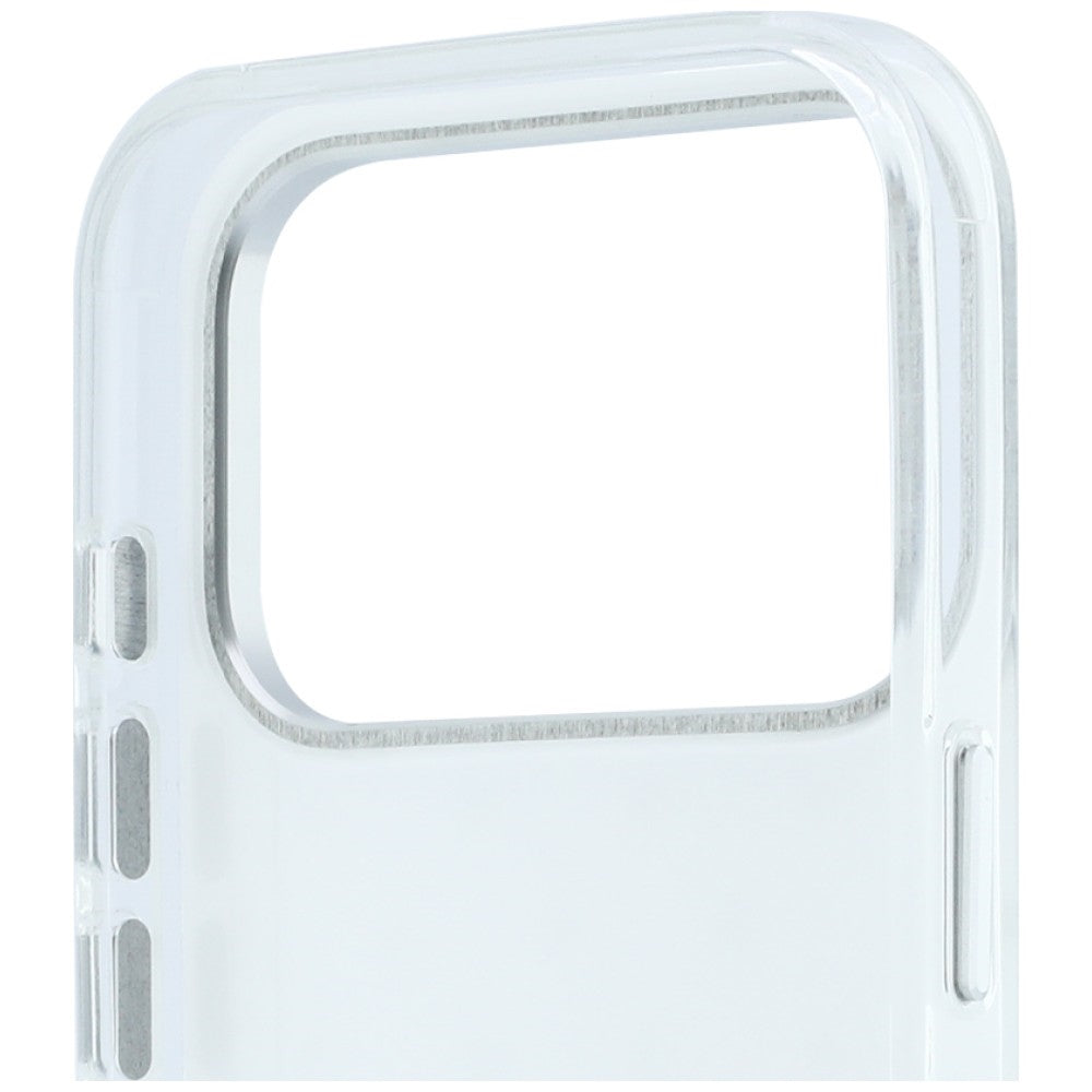 Coque pour Apple iPhone 18 Pro / 17 Pro, Karl Lagerfeld, IML Strass et Logo Électroplaqué, Blanc