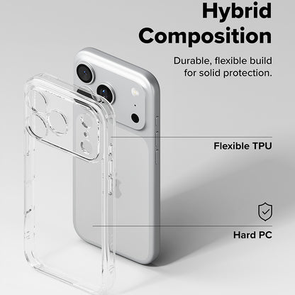 Coque pour Apple iPhone 18 Pro / 17 Pro, Ringke, Fusion, Transparente