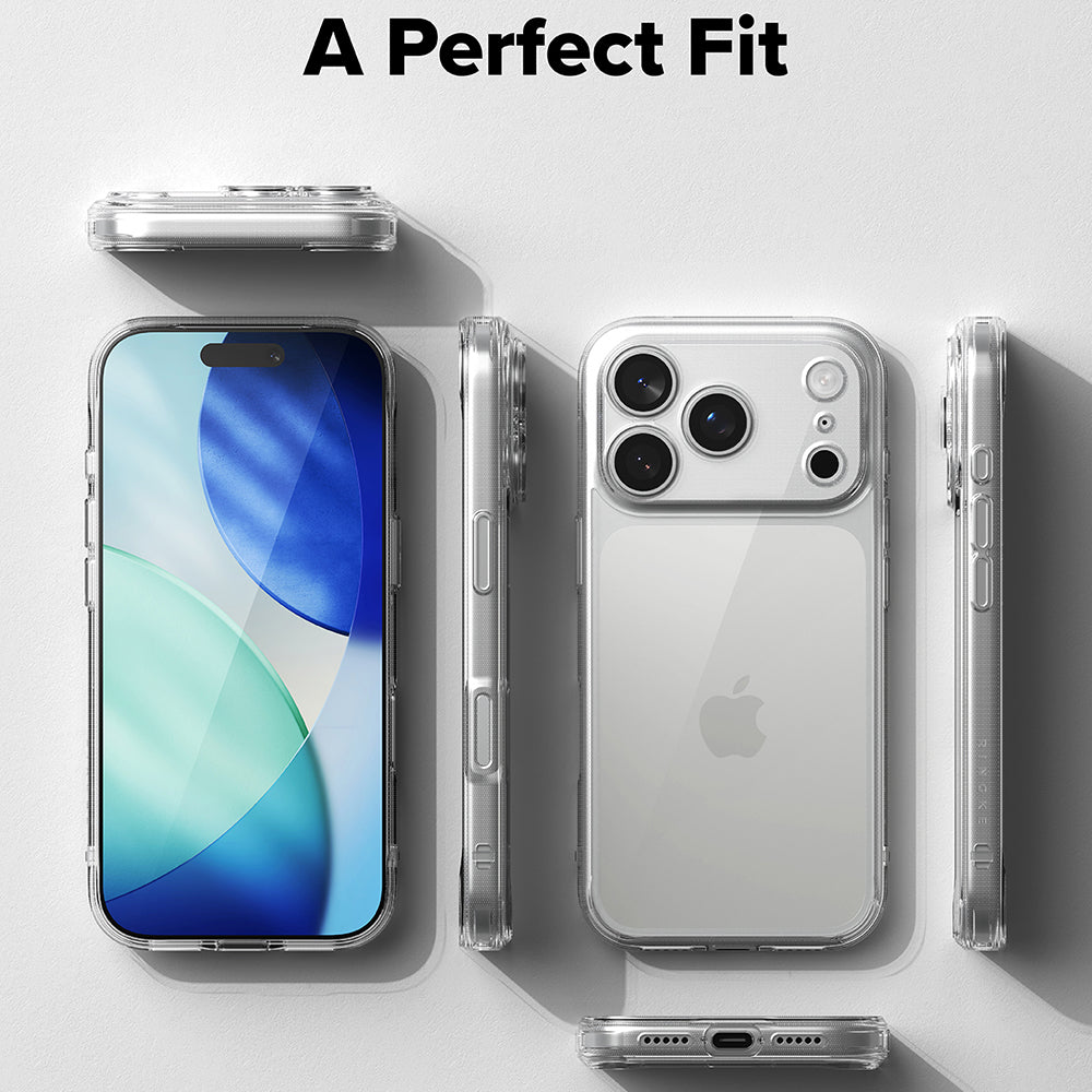 Coque pour Apple iPhone 18 Pro / 17 Pro, Ringke, Fusion, Transparente