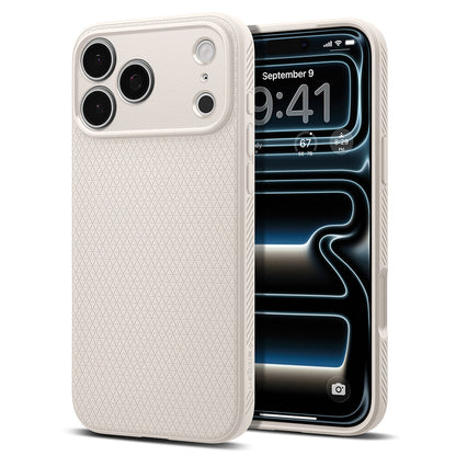 Hülle für Apple iPhone 18 Pro / 17 Pro, Spigen, Liquid Air, Beige ACS12152