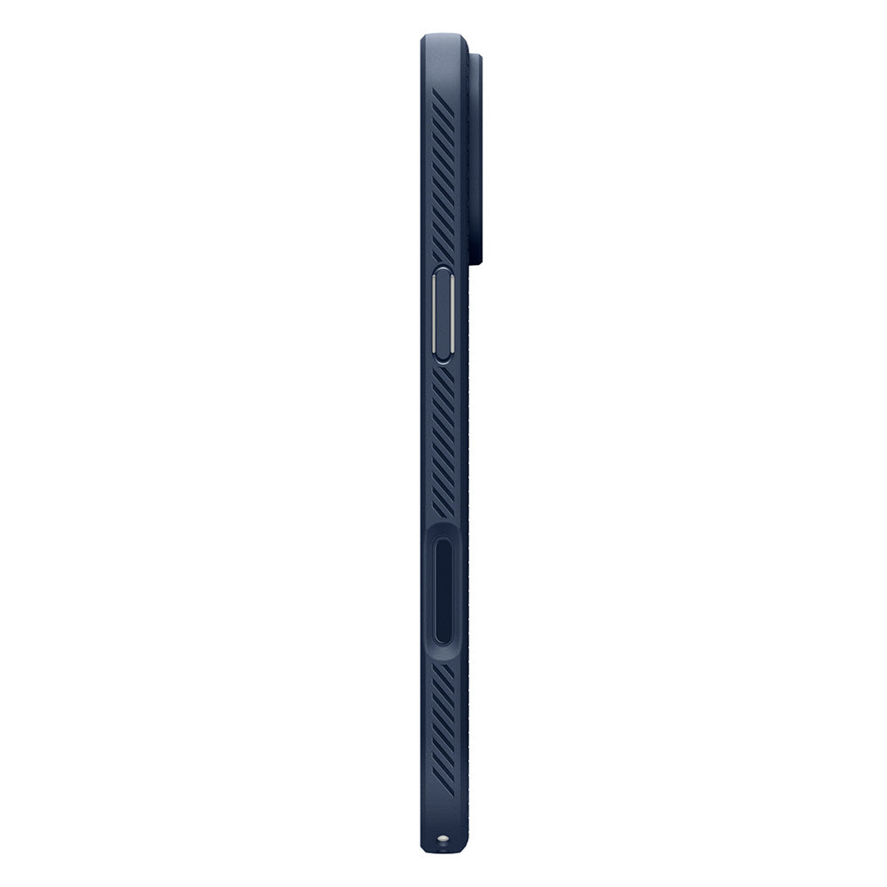 Hülle für Apple iPhone 18 Pro / 17 Pro, Spigen, Liquid Air, Marineblau ACS12150