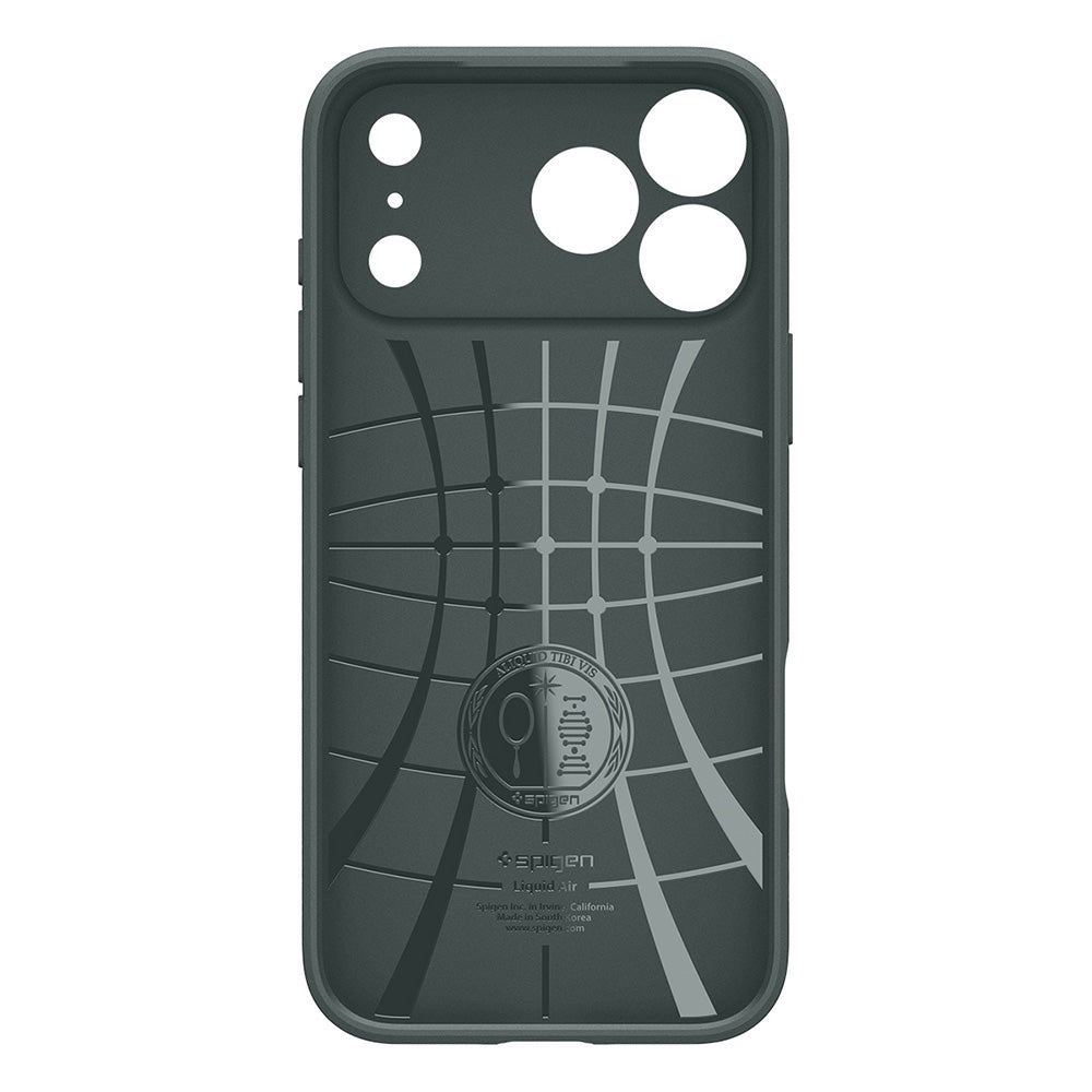 Coque pour Apple iPhone 18 Pro / 17 Pro, Spigen, Liquid Air, Vert ACS12151