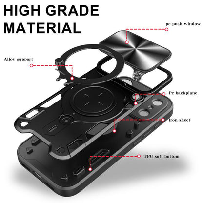 Hülle für Apple iPhone 18 Pro / 17 Pro, Techsuit, CamGuard Pro, Rot