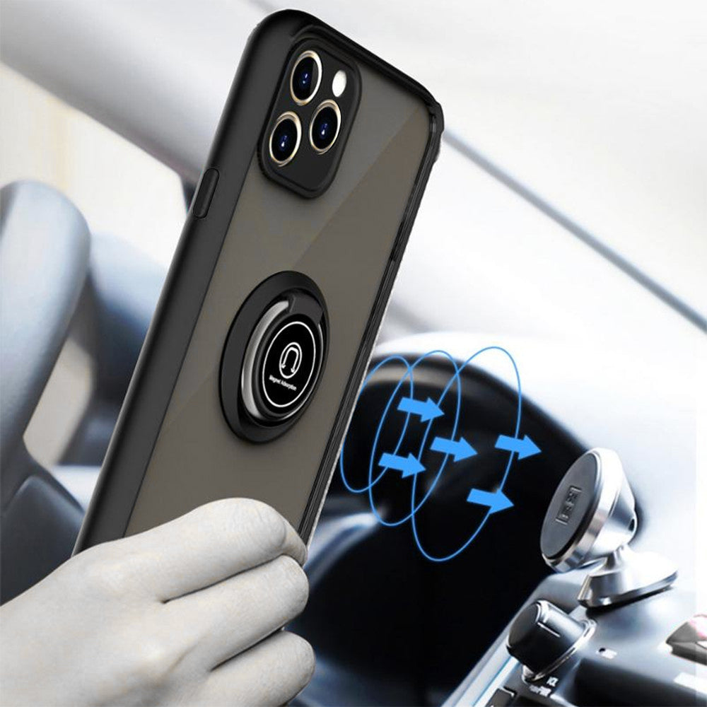 Coque pour Apple iPhone 18 Pro / 17 Pro, Techsuit, Glinth, Noire