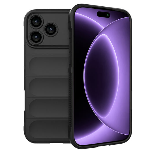 Coque pour Apple iPhone 18 Pro / 17 Pro, Techsuit, Magic Shield, Noire