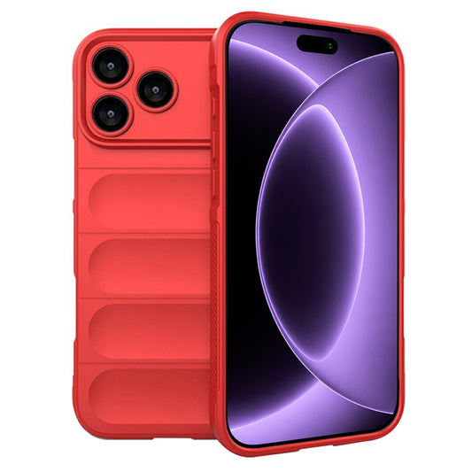 Coque pour Apple iPhone 18 Pro / 17 Pro, Techsuit, Magic Shield, Rouge