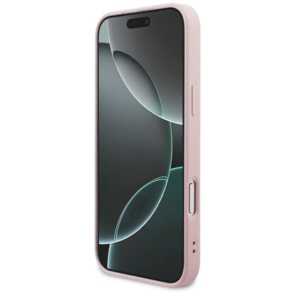 Coque pour Apple iPhone 18 Pro Max / 17 Pro Max, Guess, Logo Classique 4G, Rose