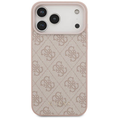 Coque pour Apple iPhone 18 Pro Max / 17 Pro Max, Guess, Logo Classique 4G, Rose